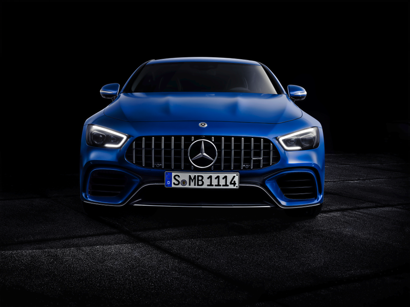 Illustration for article titled The 2019 Mercedes-AMG GT 4-Door Coupe Is How You Haul The Kids To School With 630 HP